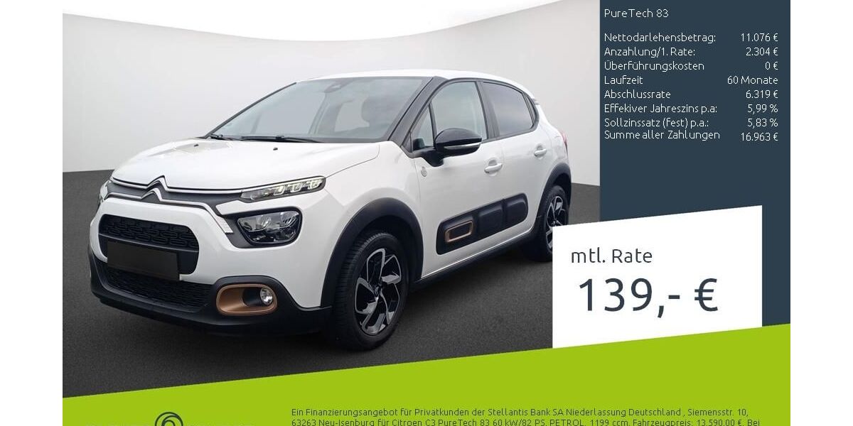 Citroen C3 30.170 km 12.470 &euro; Dülmen 48249