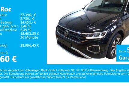 VW T-Roc 9.100 km 27.390 € Gersthofen 86368