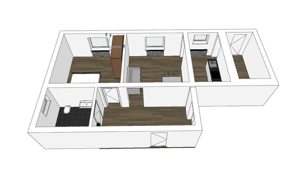 Erdgeschoßwohnung Blankenrath - 3 Zimmer, 63 m&sup2;, 475&euro; | Angebot:26670990