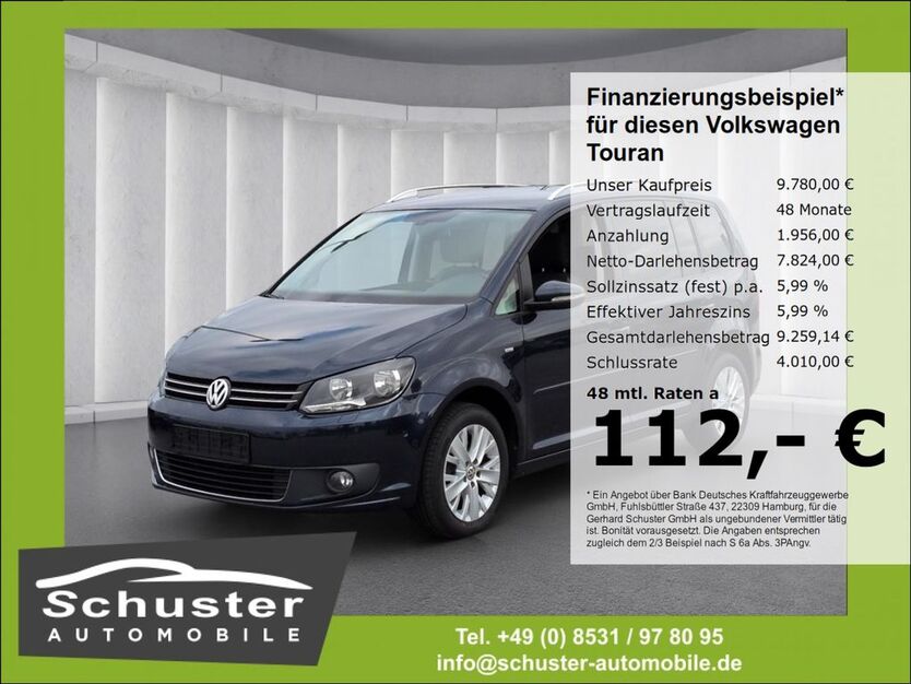 VW Touran 140.653 km 9.780 € Ruhstorf 94099
