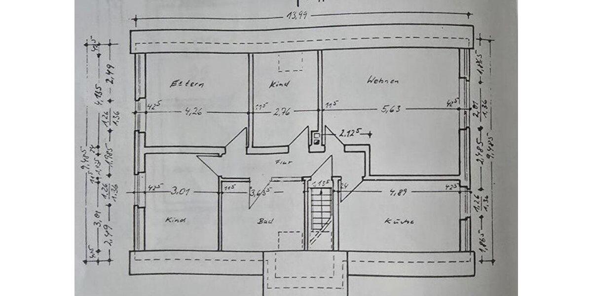 Dachgeschoßwohnung Wahrenholz - 4 Zimmer, 95 m&sup2;, 895&euro; | Angebot:26429422