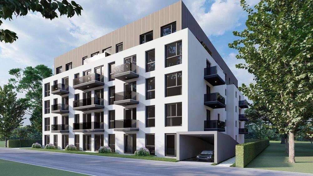 Bester Energiestandard! Moderne 1-Zi-Wohnung mit Balkon und Küche - KFW 40 NH 1 zimmer