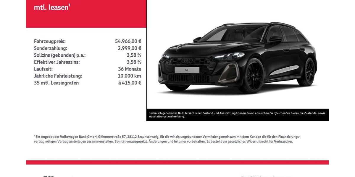 Audi A5 13.642 km 54.966 &euro; Nordhausen 99734