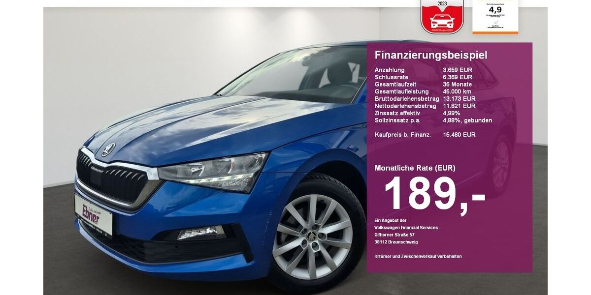 Skoda Scala 49.800 km 15.480 &euro; Albbruck 79774