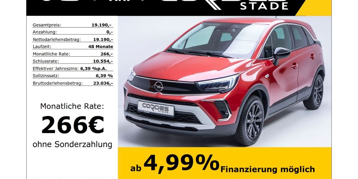 Opel Crossland (X) 7.407 km 19.190 &euro; Stade 21680