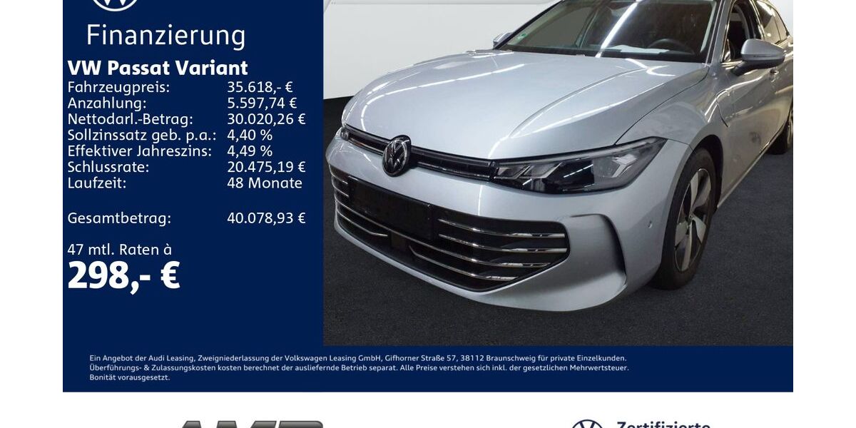 VW Passat Variant 16.820 km 34.920 &euro; Borna 04552