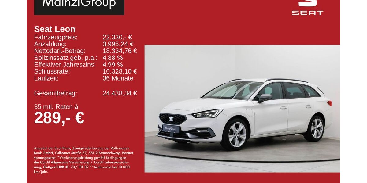Seat Leon 56.476 km 21.930 &euro; Feldkirchen/Westerham 83620