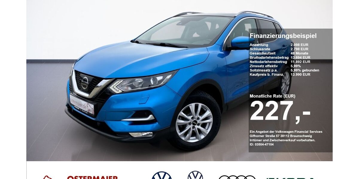Nissan Qashqai 116.164 km 13.490 &euro; Landshut 84034