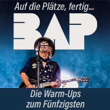 BAP - Die Warm-Ups zum Fünfzigsten 03.07.2026 Steinbruch-Arena Zementwerk