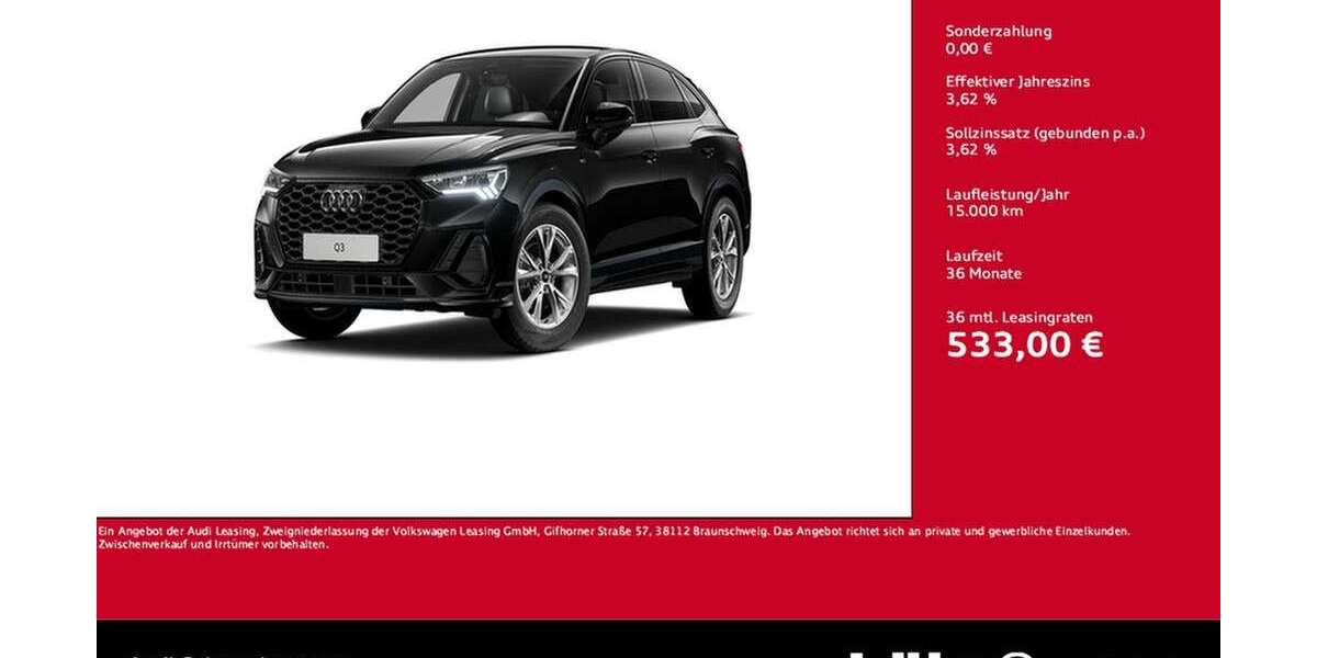 Audi Q3 10.900 km 45.580 &euro; Trier 54292