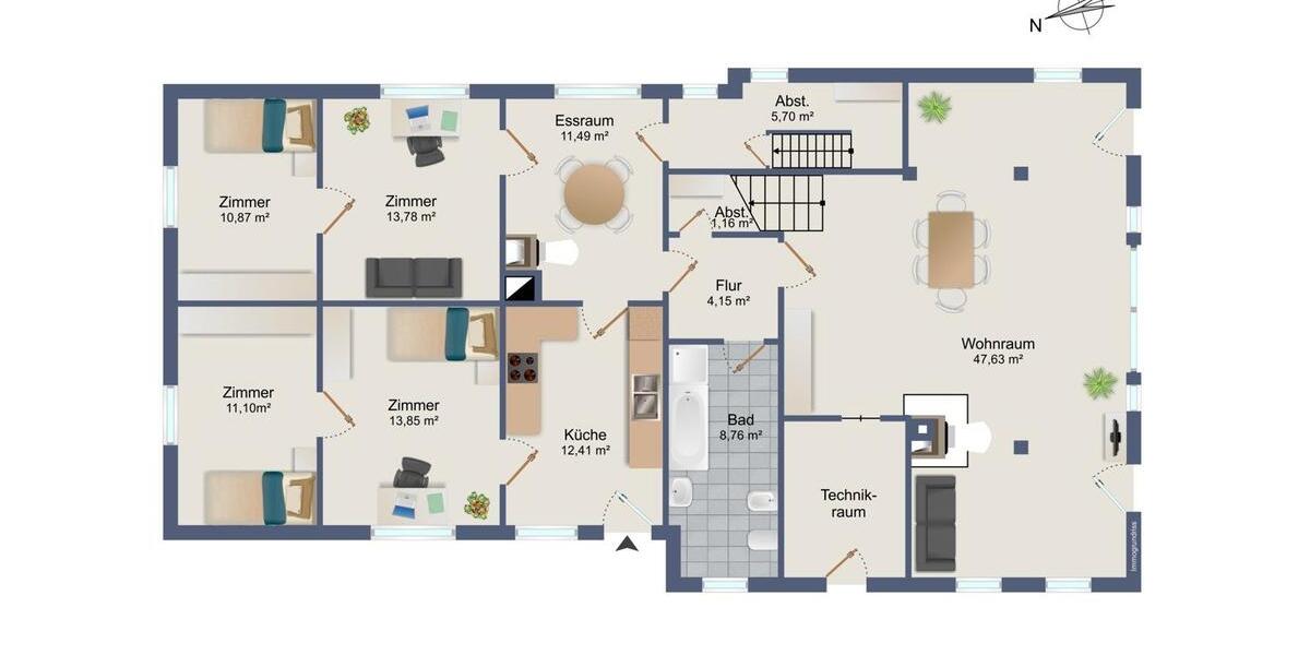 Einfamilienhaus Wingst - 9 Zimmer, 184 m&sup2;, 360.000&euro; | Angebot:26416082