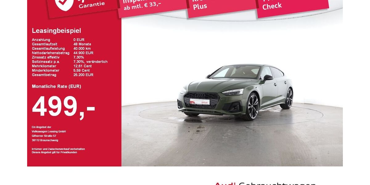 Audi A5 7.800 km 40.990 &euro; Plattling 94447