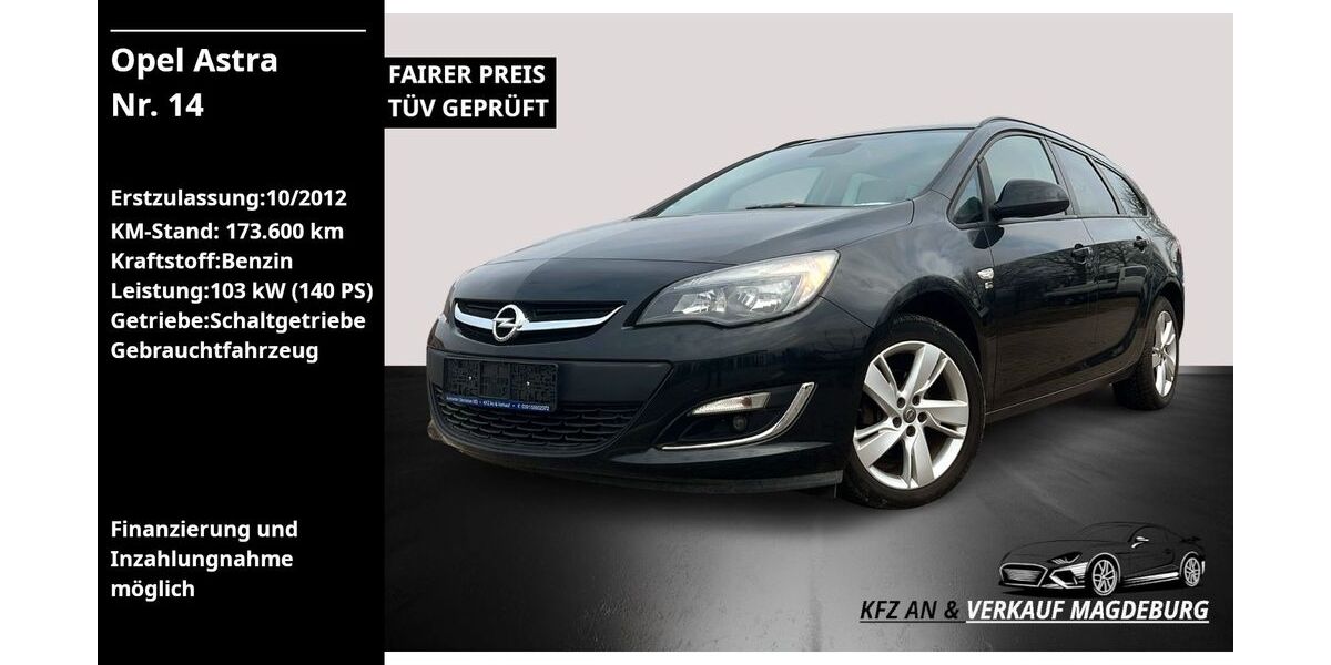 Opel Astra 173.600 km 4.250 &euro; Magdeburg 39118