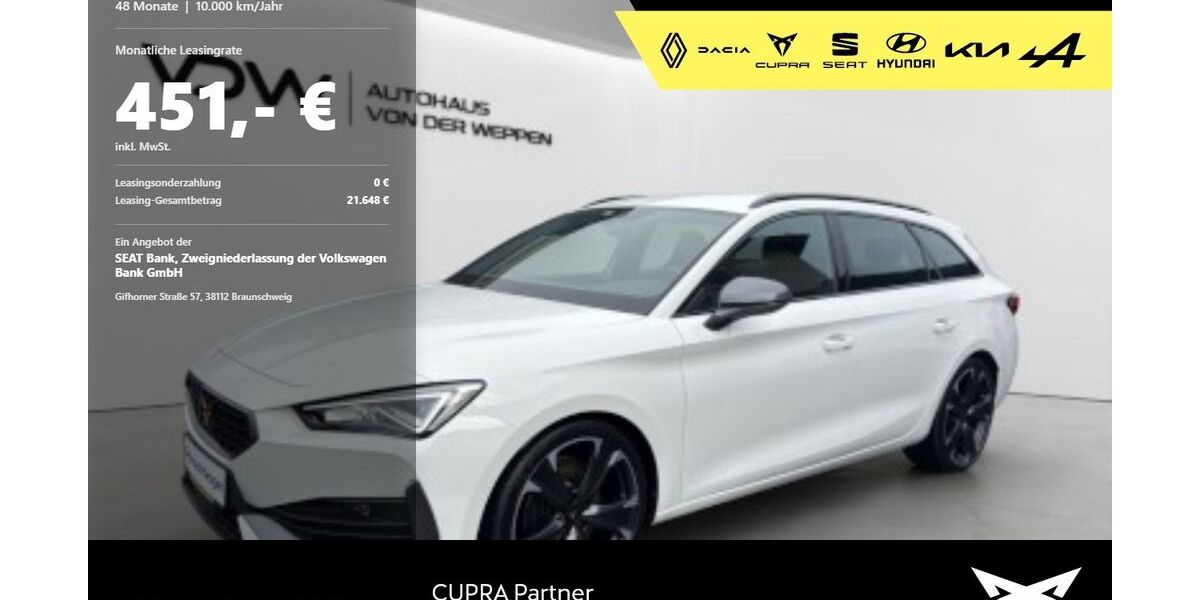 Cupra Leon 15.900 km 31.980 &euro; Mosbach 74821