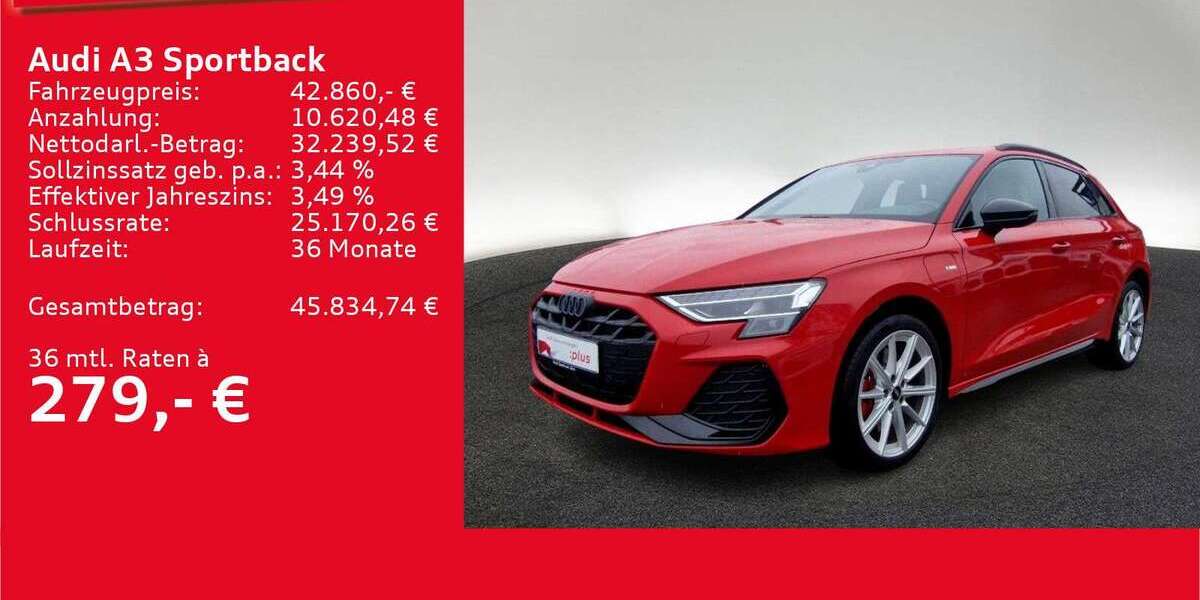 Audi A3 8.501 km 41.990 &euro; Ulm 89073