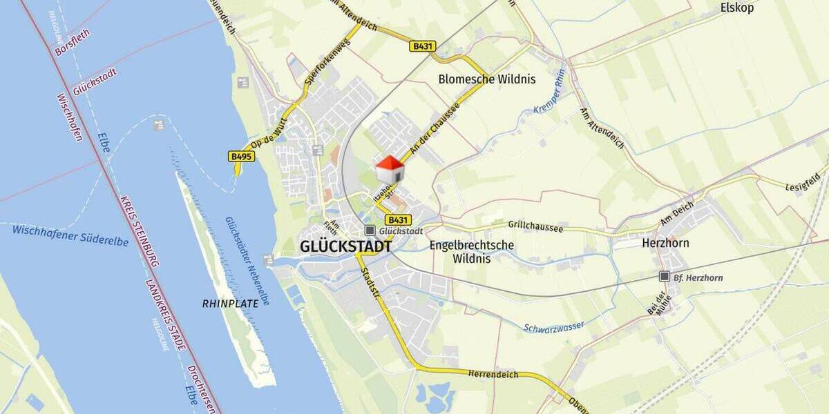 Einfamilienhaus Glückstadt - 6 Zimmer, 173 m&sup2;, 330.000&euro; | Angebot:26053310