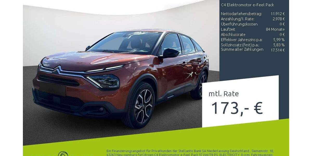 Citroen C4 31.769 km 14.890 &euro; Ahaus 48683