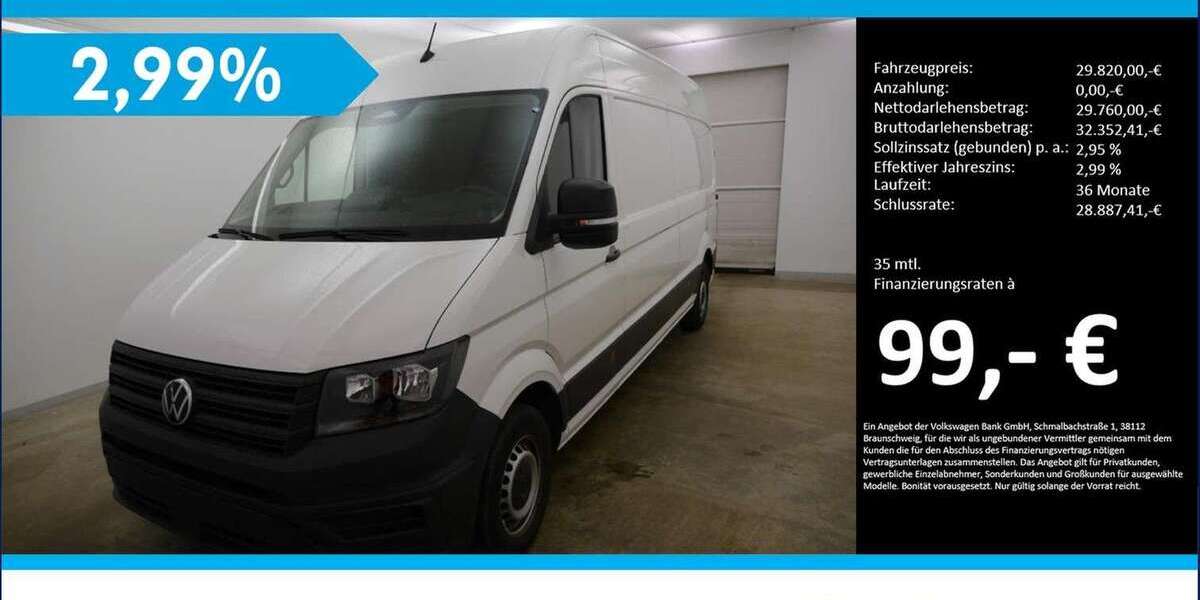VW Crafter 29.483 km 29.760 &euro; Halle 06110