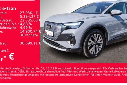 Audi Q4 e-tron 81.811 km 27.930 &euro; Heilbronn 74074