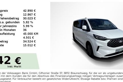 Ford Tourneo Custom 96.437 km 42.890 &euro; Köthen 06366