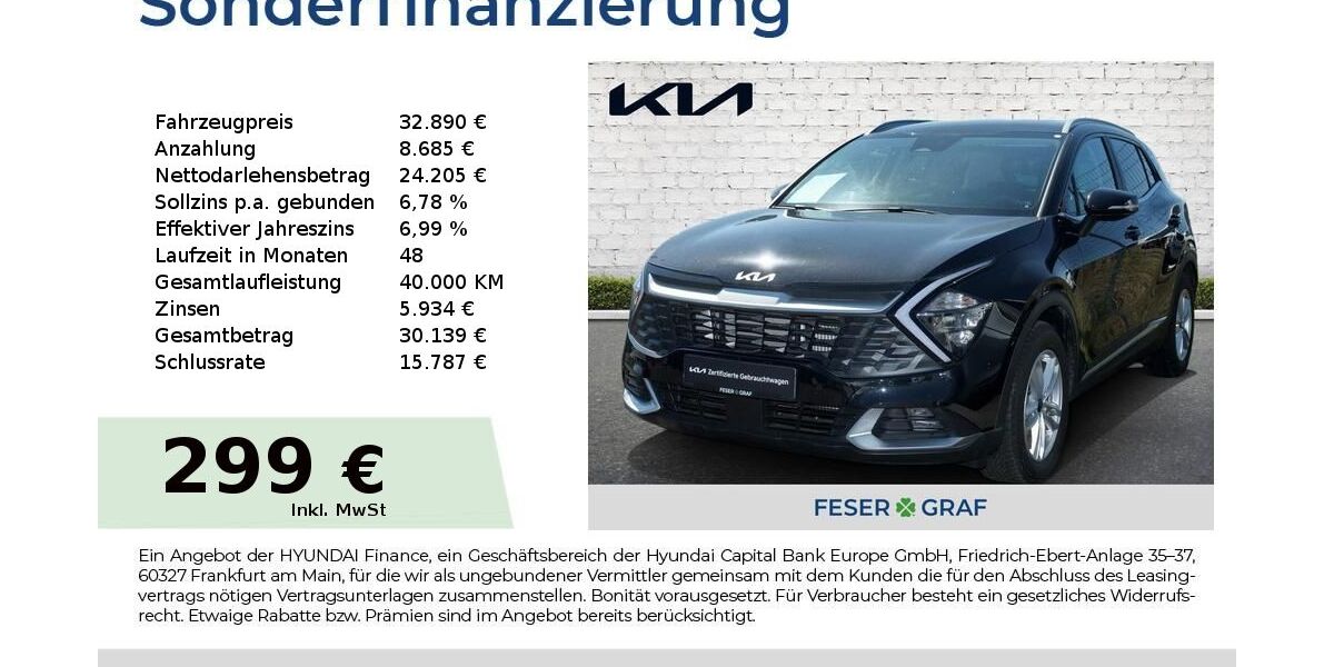 Kia Sportage 10.040 km 32.890 &euro; Roth 91154