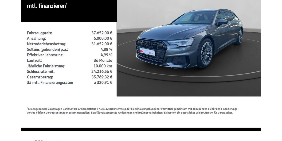 Audi A6 65.490 km 37.652 &euro; Nordhausen 99734