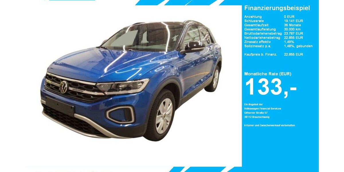 VW T-Roc 28.246 km 22.855 &euro; Gütersloh 33334
