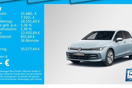 VW Golf 5.984 km 31.680 &euro; München 80935