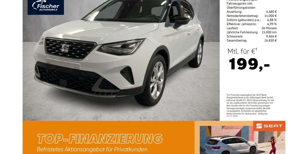 Seat Arona 7.932 km 21.480 &euro; Neumarkt 92318