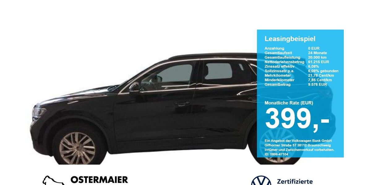VW Touareg 12.790 km 61.215 &euro; Vilsbiburg 84137