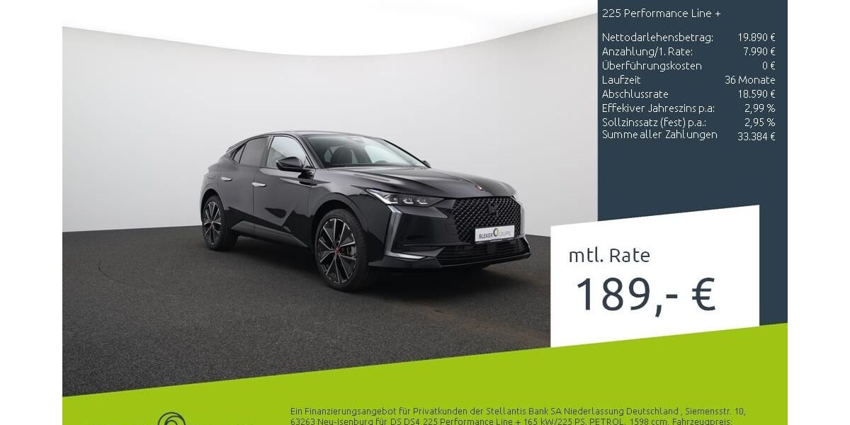 DS Automobiles DS4 6.350 km 26.660 &euro; Borken 46325