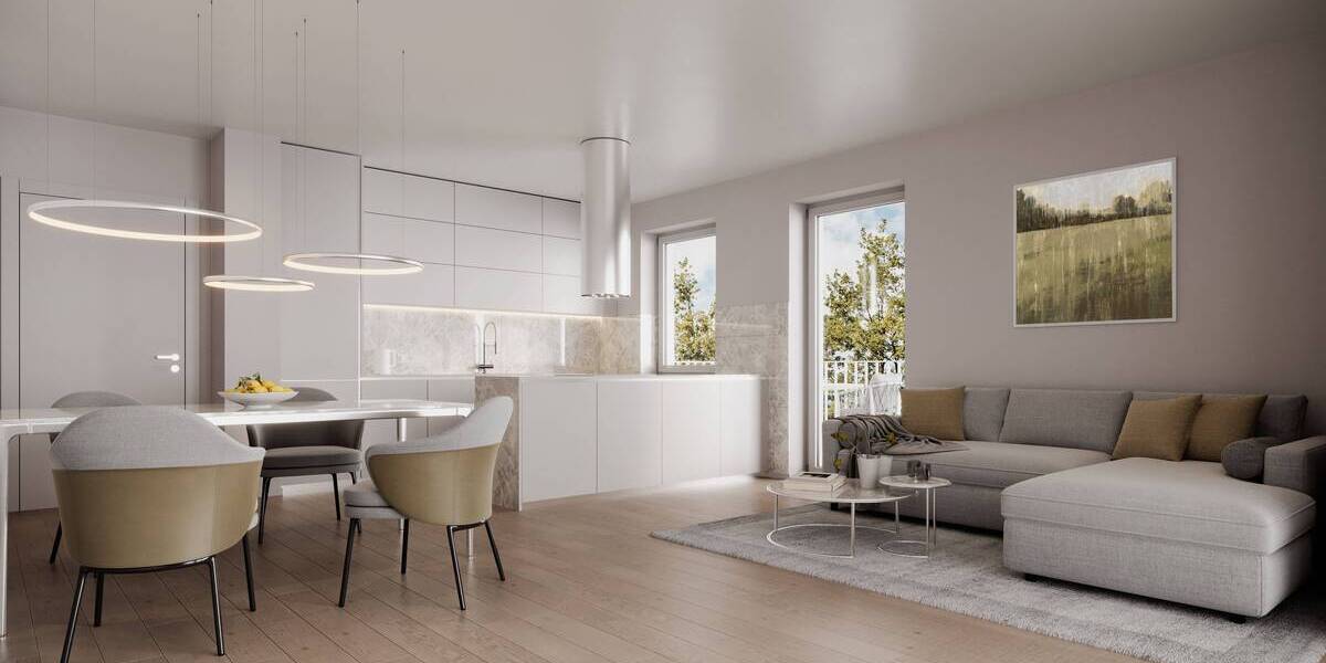 Etagenwohnung Augsburg Göggingen - 3 Zimmer, 88 m&sup2;, 739.500&euro; | Angebot:23986622