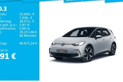 VW ID.3 1.001 km 35.090 &euro; Neu-Isenburg 63263