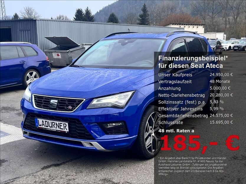 Seat Ateca 83.400 km 24.950 € Tuttlingen 78532