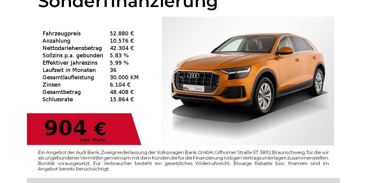 Audi Q8 95.500 km 49.980 &euro; Nürnberg 90441