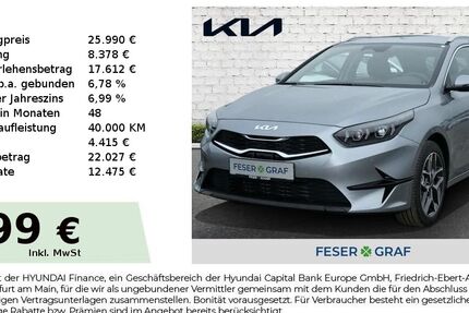 Kia ceed Sportswagon 5.307 km 25.850 &euro; Roth 91154