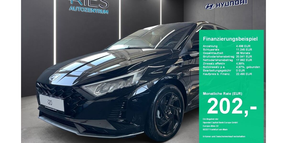 Hyundai i20 3.684 km 22.490 &euro; Bad Soden-Salmünster 63628