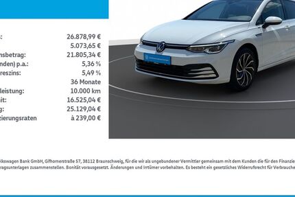 VW Golf 24.509 km 26.879 &euro; Nordhausen 99734