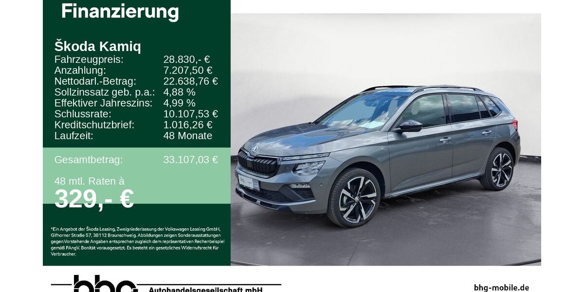 Skoda Kamiq 15.280 km 28.830 &euro; Reutlingen 72770