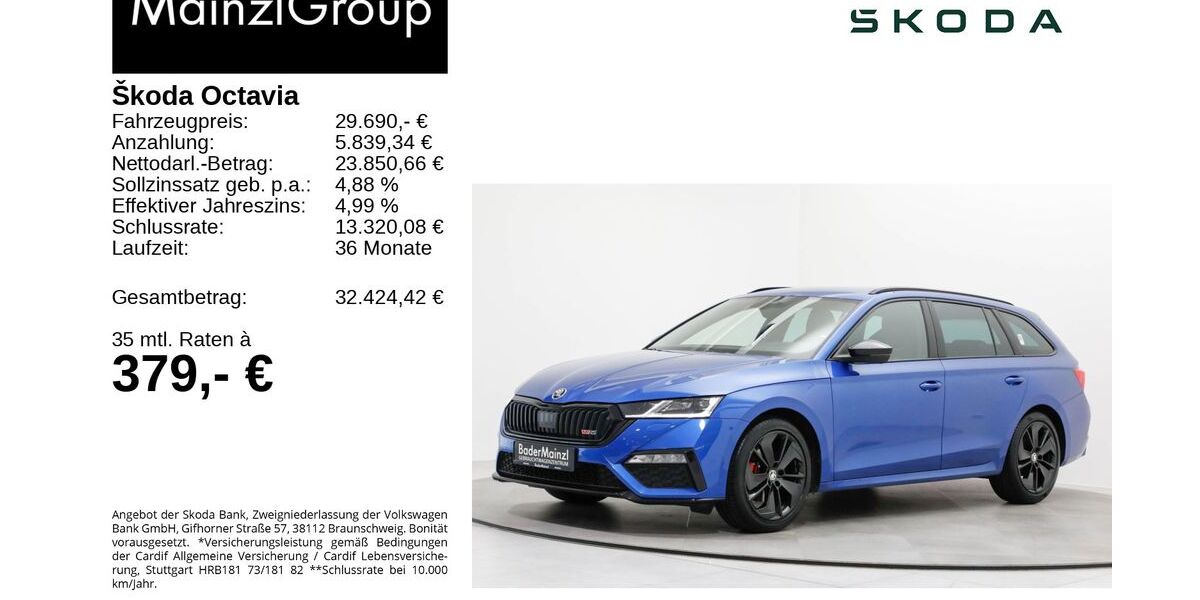 Skoda Octavia 87.200 km 27.920 &euro; Feldkirchen/Westerham 83620