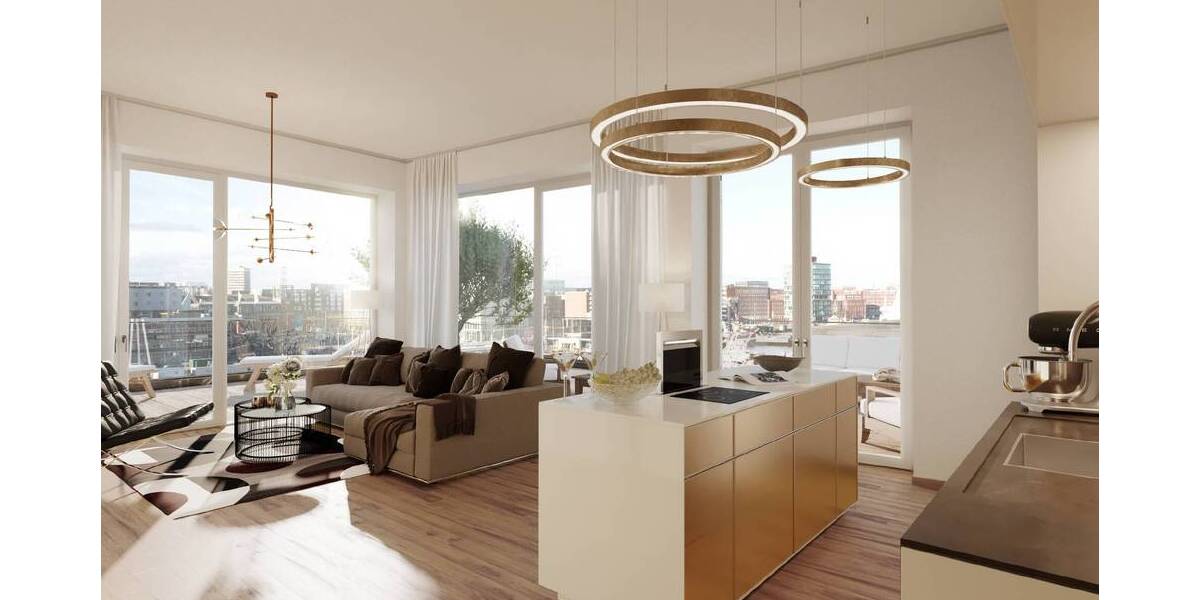 Etagenwohnung Kiel Gaarden-Ost - 3 Zimmer, 132 m&sup2;, 1.067.800&euro; | Angebot:23938983