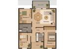 Etagenwohnung Nörten-Hardenberg Hardenberg - 4 Zimmer, 100 m&sup2;, 1.250&euro; | Angebot:24641398