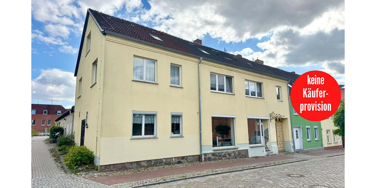 HORN IMMOBILIEN ++ Wohn- und Geschäftshaus, ehemalige Bäckerei in Strasburg (Uckermark) - Burg Strasburg | Angebot:27265757