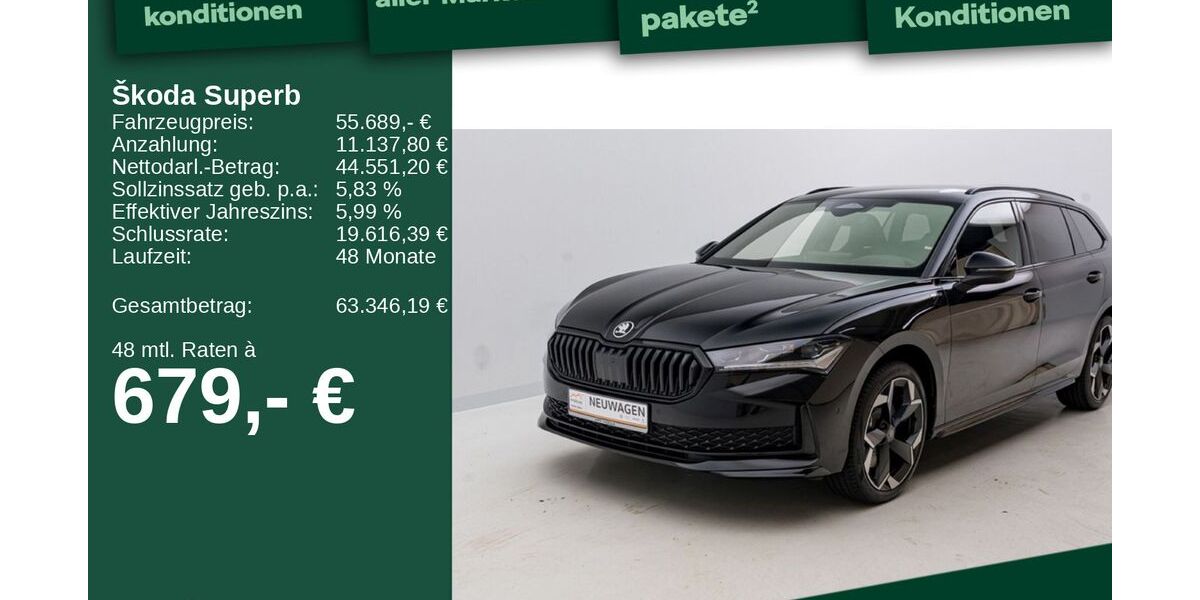 Skoda Superb 5.000 km 57.385 &euro; Berlin 13088