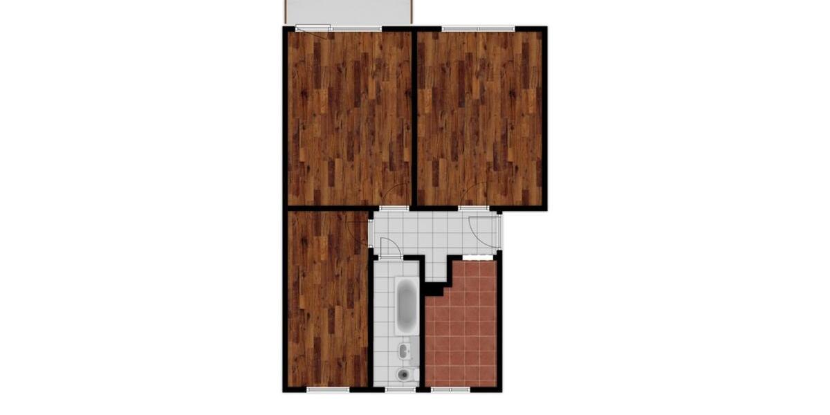 3 Raumwohnung mit Balkon 3 zimmer