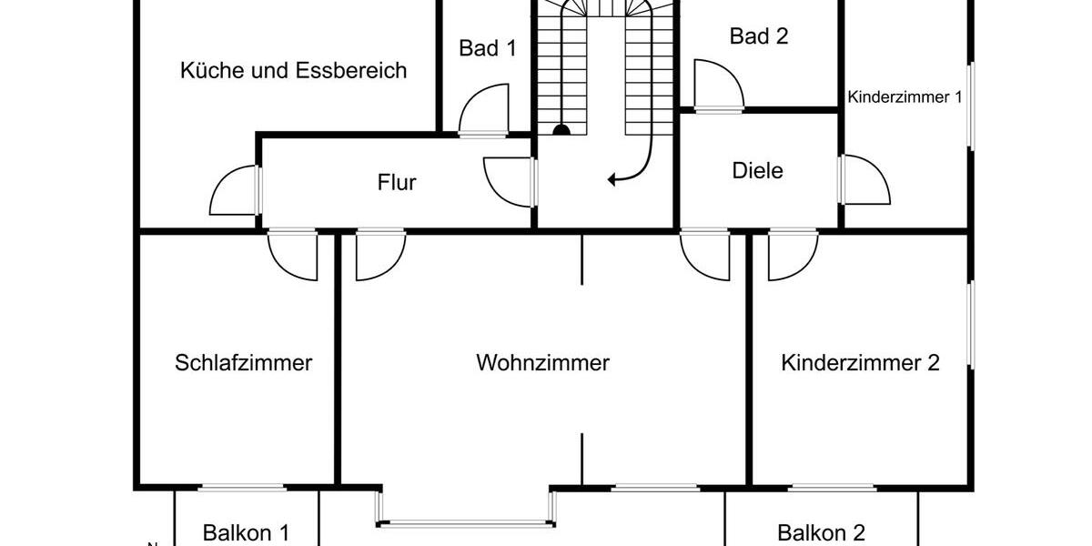 Etagenwohnung Kempten (Allgäu) Auf der Halde - 4.5 Zimmer, 104 m&sup2;, 395.000&euro; | Angebot:26857174