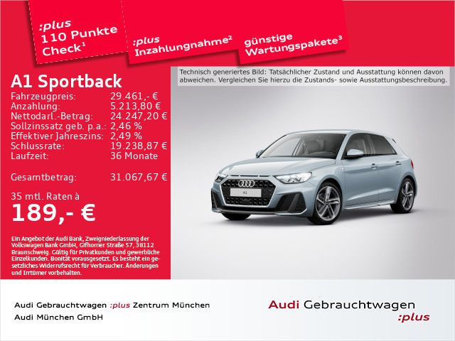 Audi A1 5.769 km 29.461 € Eching 85386