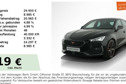 Cupra Leon 26.650 km 29.340 &euro; Nürnberg 90441