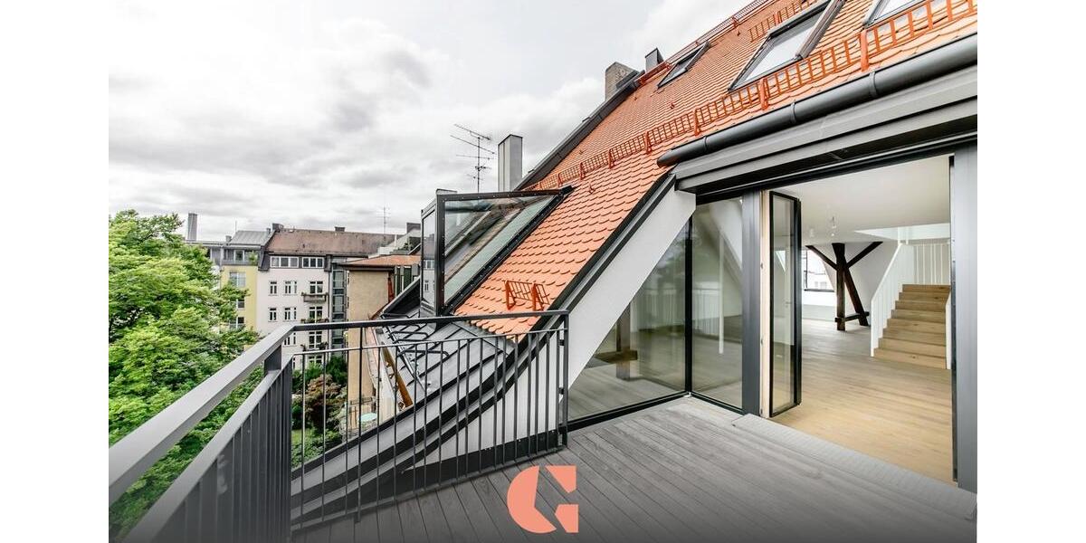 Dachgeschoßwohnung München Au-Haidhausen - 3 Zimmer, 149 m&sup2;, 4.440&euro; | Angebot:26632558