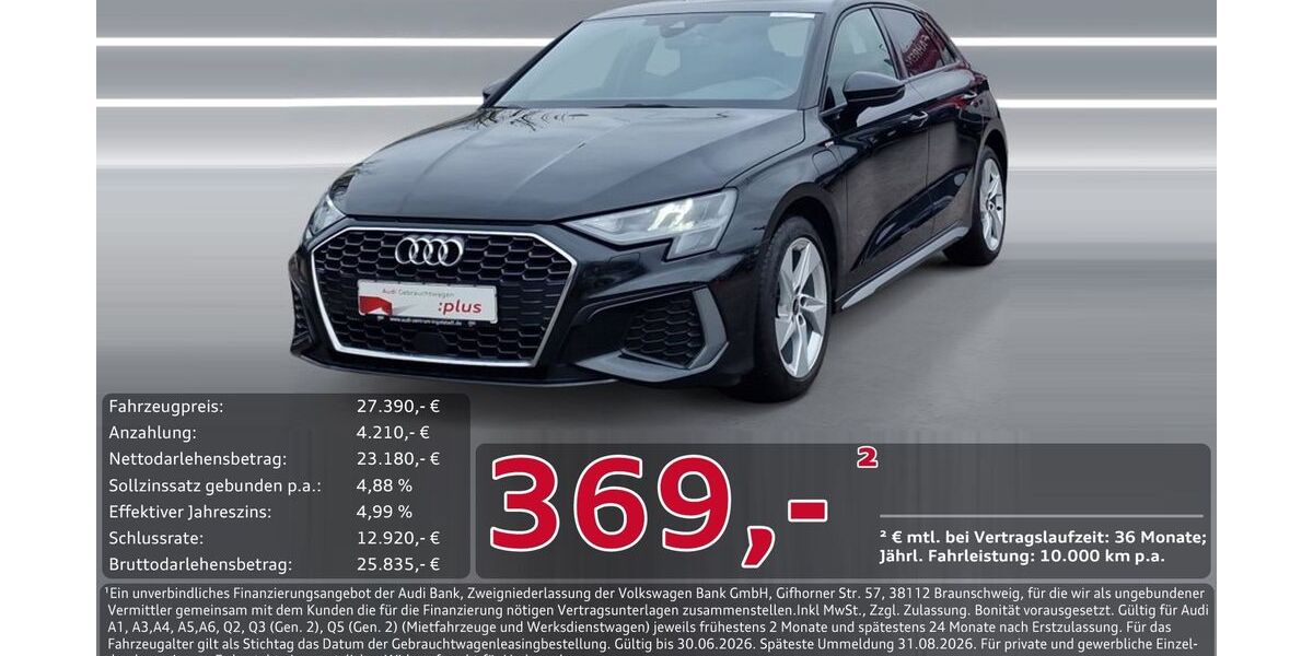 Audi A3 87.986 km 27.390 &euro; Ingolstadt 85057